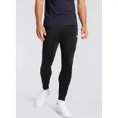 Puma Pantalón deportivo 'TeamRise' negro / blanco