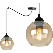 LightHome Lámpara colgante elegante con pantalla de vidrio