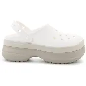 Crocs Zuecos Classic Stacked Clog mujer - Blanco - 37 / 38