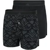 Adidas Calzoncillo boxer 'Active Woven ' gris oscuro / negro