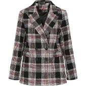 MyMo ROCKS Blazer gris claro / rojo / negro