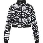 MyMo ROCKS Chaqueta de entretiempo negro / blanco