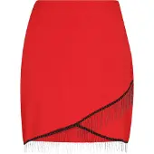 Faina Falda 'Fashion Look' rojo / negro