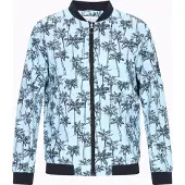 MO Chaqueta de entretiempo marino / azul claro