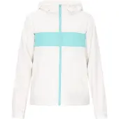 Mimo Chaqueta de entretiempo azul cielo / blanco