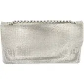 Faina Bolso de noche plata