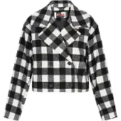 MyMo ROCKS Blazer gris claro / negro / blanco