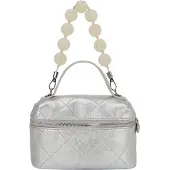 Faina Bolso de mano plata