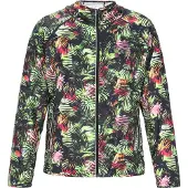 MO Chaqueta de entretiempo verde / rosa / negro