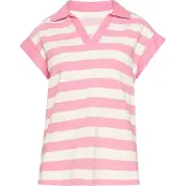 Usha Camiseta ecru / rosa