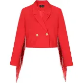 Faina Blazer rojo