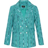 Faina Blazer turquesa
