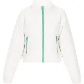 Mymo Chaqueta de entretiempo verde / blanco