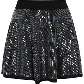 Faina Falda 'Fashion Look' azul / verde claro / negro / plata