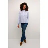 Cream Blusa 'CRBisca' azul cielo / blanco