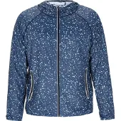 MO Chaqueta de entretiempo marino / aqua / blanco