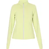 Mymo Sudadera con cremallera amarillo pastel