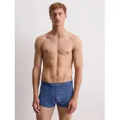 Marc O'Polo Calzoncillo boxer 'Essentials' azul / azul oscuro / gris moteado