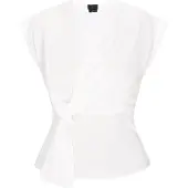 Dreimaster Klassik Blusa blanco