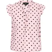 Faina Blusa 'Fashion Look' rosé / negro