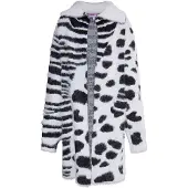 Mymo KIDS Cárdigan 'Mimo' negro / blanco