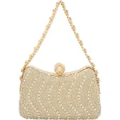 Faina Bolso de hombro oro
