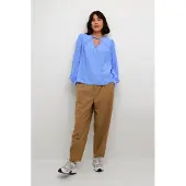 Kaffe Blusa 'Barbara' azul cielo