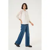 Kaffe Blusa blanco