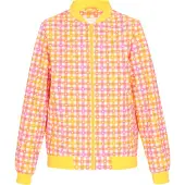 Mymo Chaqueta de entretiempo amarillo / rosa / blanco