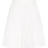 IZIA Falda 'Festival' blanco