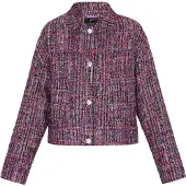 Faina Chaqueta de entretiempo malva / lavanda / negro