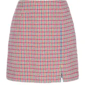 Faina Falda 'Fashion Look' azul / gris claro / rosa