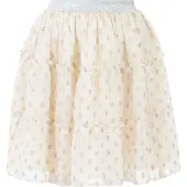Faina Falda 'Mimo' crema / oro / plata