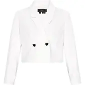 Faina Blazer blanco