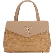 Faina Bolso de mano piel / camelo
