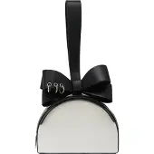 Faina Bolso de mano gris / negro