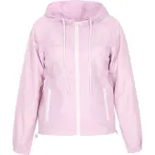 Dreimaster Maritim Chaqueta de entretiempo 'Tweek' lila / blanco