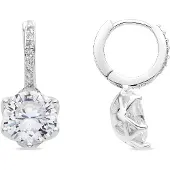 Luxenter Pendientes 'Musban' plata
