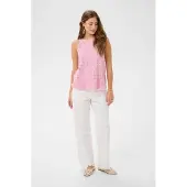 Cream Blusa 'Jessica' rosa