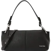 Calvin Klein Bolso de hombro 'Slouchy Convertible Shoulder' negro