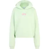 Gap Sudadera verde / rosa
