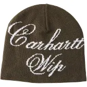 Carhartt WIP Gorra 'Travon' oliva / blanco