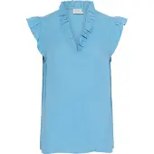 Kaffe Blusa 'KATove' azul neon