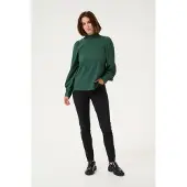 Kaffe Blusa 'KADitte' verde oscuro