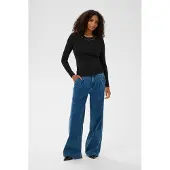Kaffe Camiseta 'KAMarty' negro