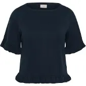 KAFFE CURVE Jersey 'KCLindsy' marino