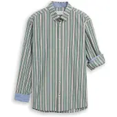 Tom Tailor Camisa oliva / melón / negro / blanco