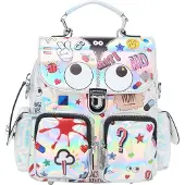 MyMo Pop Mochila 'Pop Eyetheme' azul / rojo / negro / plata
