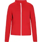 Mo ATHLSR Sudadera con cremallera rojo / blanco
