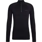 Falke - Ropa interior térmica - MW Zip Shirt Tight M Black - Talla M - Negro